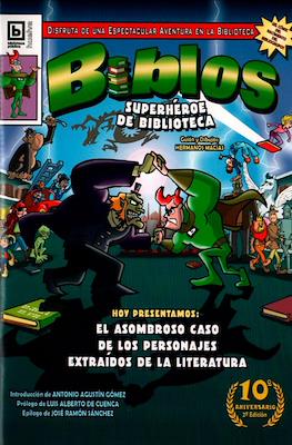 Biblos. Superhéroe de biblioteca