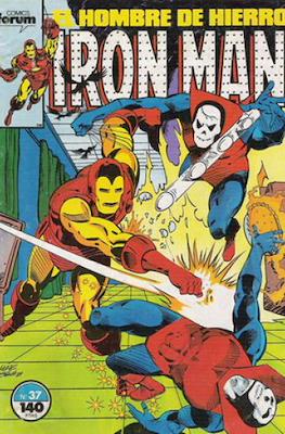 Iron Man Vol. 1 / Marvel Two-in-One: Iron Man & Capitán Marvel (1985-1991) #37