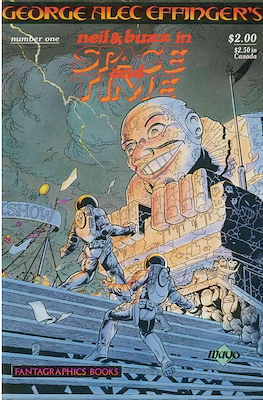 Neil and Buzz in Space and Time