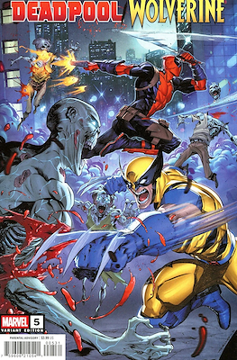 Deadpool/Wolverine (2025- Variant Cover) #5.1
