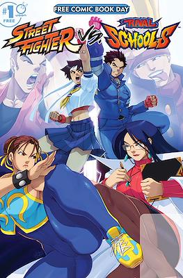 Street Fighter vs Rival Schools - Free Comic Book Day 2025