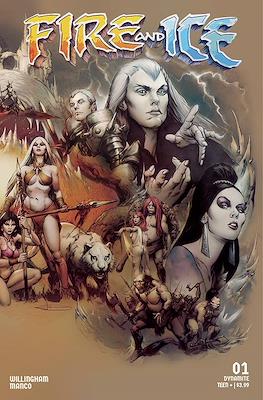 Fire and Ice (Variant Covers) #1.7