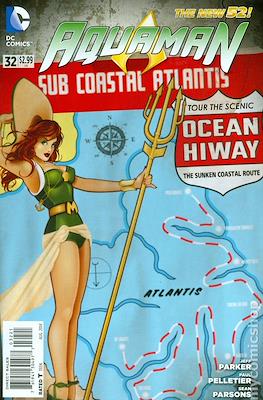 Aquaman (2011-2016 Variant Cover) #32