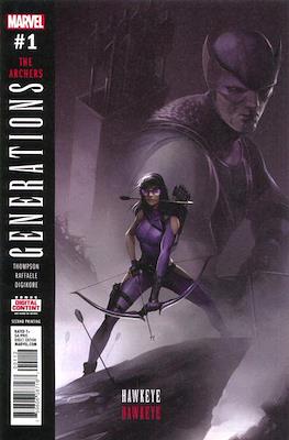 Generations The Archers: Hawkeye & Hawkeye (2017 Variant Cover) #1.4