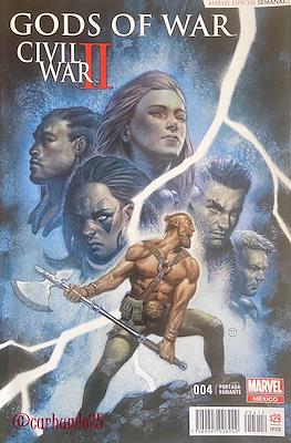Civil War II: Gods of War (Portadas variantes) (Grapa) #4