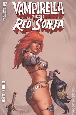 Vampirella versus Red Sonja (Variant Cover) #2