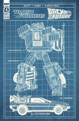 The Transformers / Back to the Future (Variant Cover) #4.1
