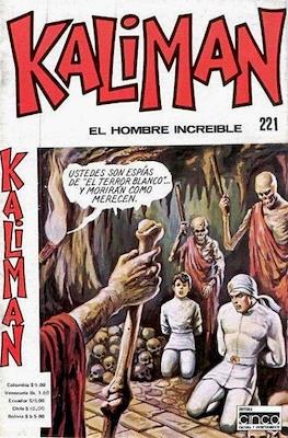 Kaliman el hombre increíble #221