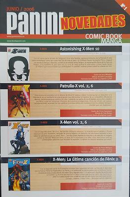 Panini Novedades: Cómic Book Manga