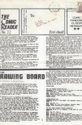 On The Drawing Board / The Comic Reader / Etcetera #72