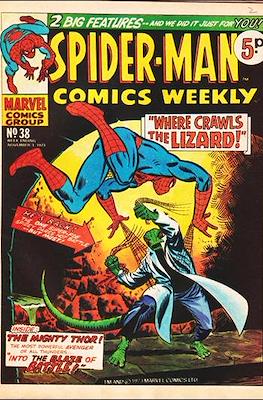 Spider-Man Comics Weekly / The Super-Heroes / Super Spider-Man with the Super-Heroes (Comic Book) #38