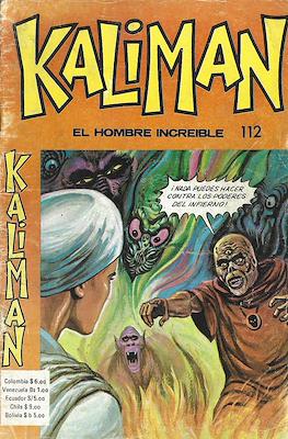 Kaliman el hombre increíble #112