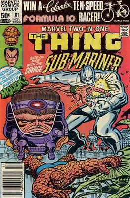 Marvel Two-in-One #81