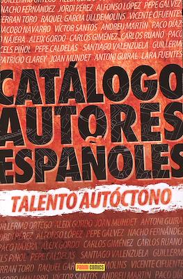 Catálogo autores españoles - Talento autóctono