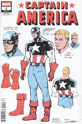 Captain America (2025- Variant Cover) (Comic Book) #1.92
