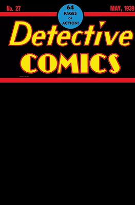 Detective Comics 27 (NYCC 2024 Black Blank Variant)