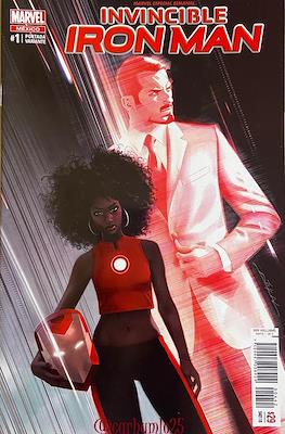 Invincible Iron Man (2017-2018 Portada variante) (Grapa) #1.2