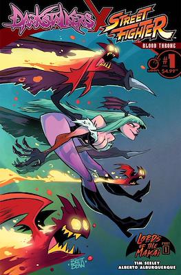 Darkstalkers X Street Fighter: Blood Throne (Variant Cover) #1.1
