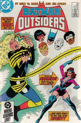Batman and the Outsiders Vol. 1 (1983-1986) / Adventures of the Outsiders (1986-1987) (Comic Book) #20