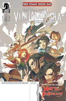 Critical Role Vox Machina Origins and Norse Mythology Free Comic Book Day 2020