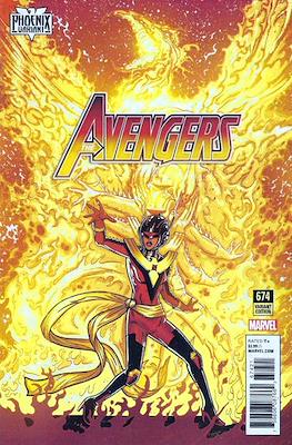 The Avengers Vol. 7 (2016-2018 Variant Cover) #674