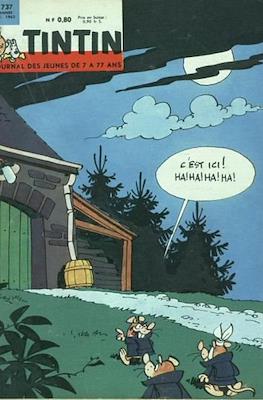 Tintin / Le journal Tintin #737