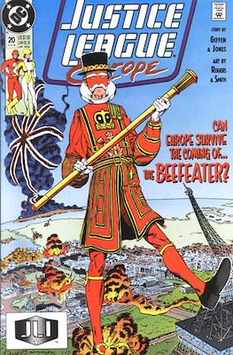 Justice League Europe / Justice League International (1989-1994) (Comic Book) #20