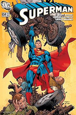 Superman Vol. 1 (1939-1986; 2006-2011) / Adventures of Superman Vol. 1 (1986-2006) #654