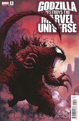 Godzilla Destroys the Marvel Universe (Variant Cover) #5.2