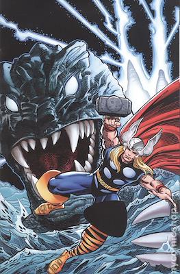 Godzilla vs Thor (Variant Cover) #1.7