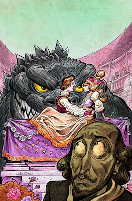 Godzilla's Monsterpiece Theatre Presents: Romeo & Juliet and Godzilla (Variant Cover) #1.3