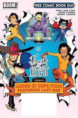Fresh Off the Boat Presents Legion of Dope-itude Featuring Lazy Boy - Free Comic Book Day