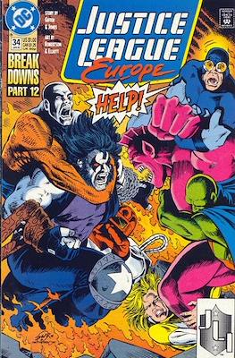 Justice League Europe / Justice League International (1989-1994) (Comic Book) #34