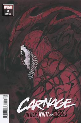 Carnage: Black, White & Blood (Variant Cover) #2.1