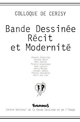 Bande dessinée. Récit et Modernité