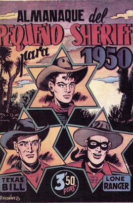El Pequeño Sheriff. Almanaques 1950 a 1952