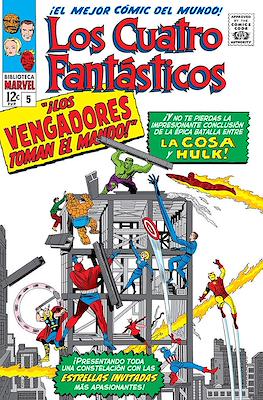 Los Cuatro Fantásticos. Biblioteca Marvel (Rústica) #5