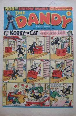 The Dandy Comic / The Dandy / The Dandy Xtreme #500
