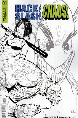 Hack/Slash vs Chaos (Variant Cover) #1.7