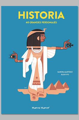 Historia 40 Grandes Personajes (Cartoné 96 pp)