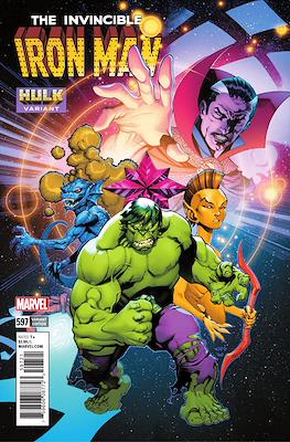 Invincible Iron Man (Vol. 3 2017-2018 Variant Cover) #597