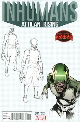 Inhumans: Attilan Rising (Variant Cover) #4