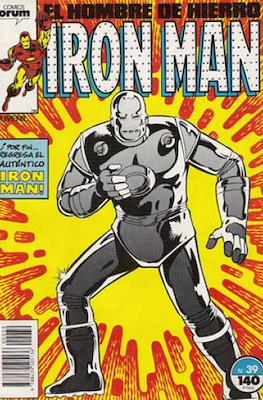 Iron Man Vol. 1 / Marvel Two-in-One: Iron Man & Capitán Marvel (1985-1991) (Grapa 36-64 pp) #39