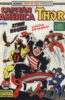 Capitán América Vol. 1 / Marvel Two-in-one: Capitán America & Thor Vol. 1 (1985-1992) #73