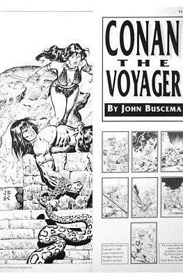 Conan the Voyager by John Buscema