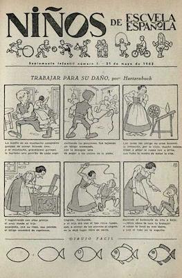 Niños de Escuela Española