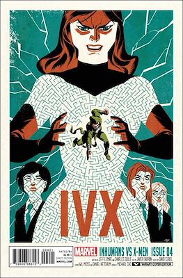 Inhumans vs. X-Men (Variant Cover) #4