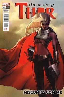 The Mighty Thor (2016- Portadas variantes) (Grapa) #705.1