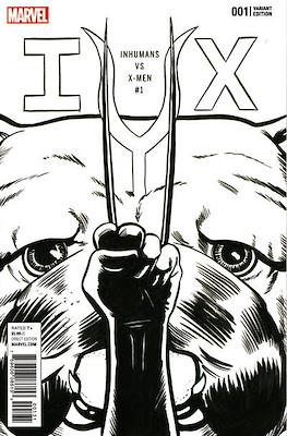 Inhumans vs. X-Men (Variant Cover) #1.9