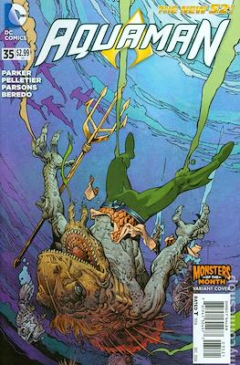 Aquaman (2011-2016 Variant Cover) (Comic Book) #35